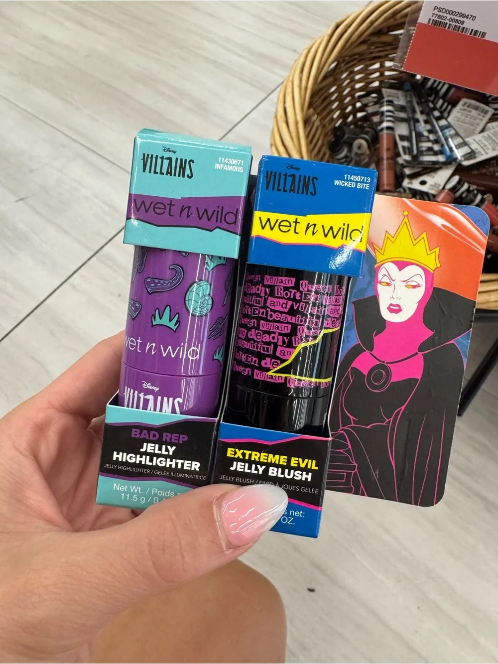 wet n wild Villains Collection Cream & Jelly Blushes in Red and Purple Packaging